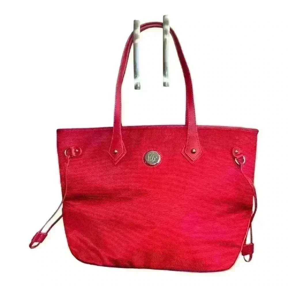 NEW no tags Joy Mangano | Reusable Bag | Purse Tote Bag | Red |